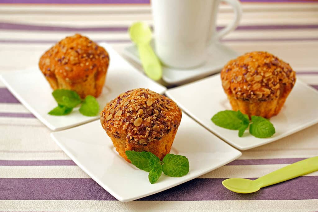Super Flax Seed Muffins