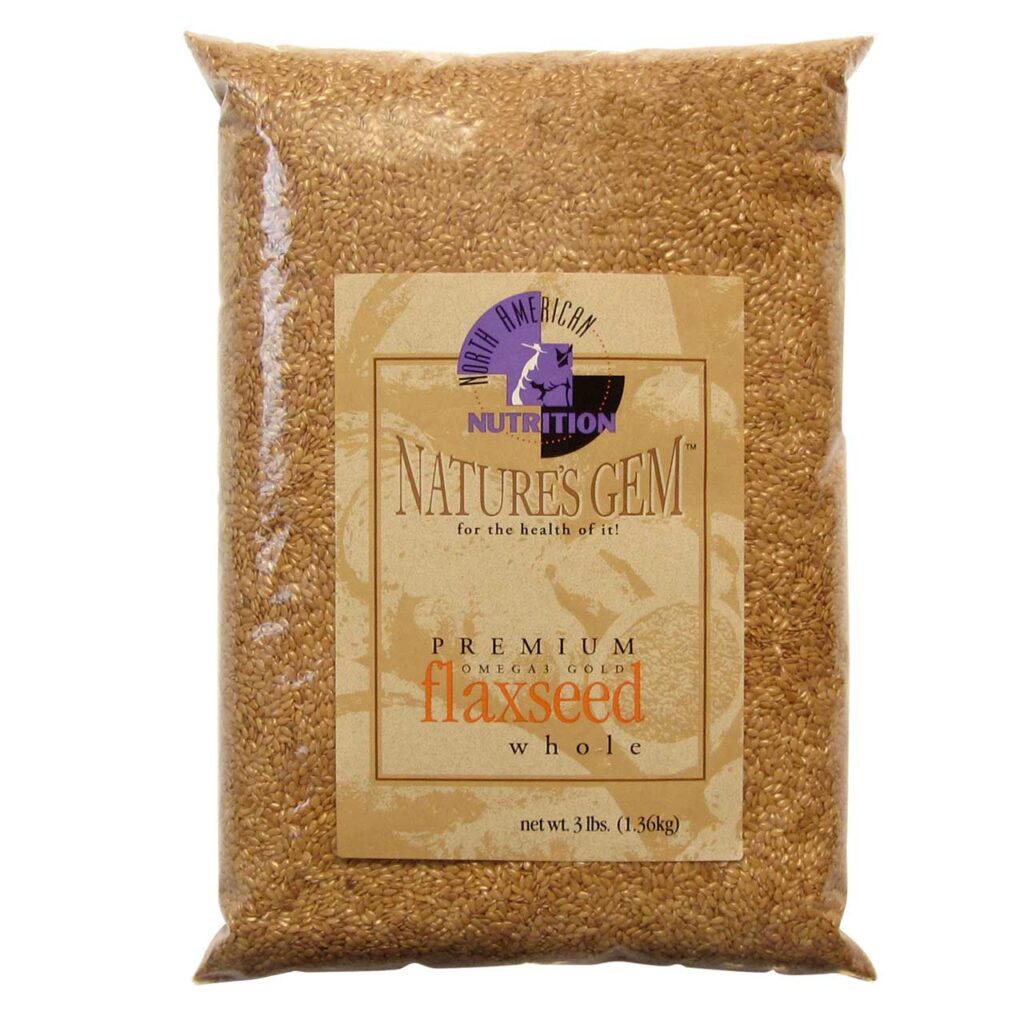 Farm-Fresh, Organic Whole Flaxseed, 3LB Bag