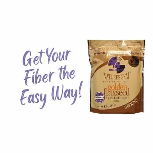 Ground Flax Seed is and Easy Way to Get Your Fiber