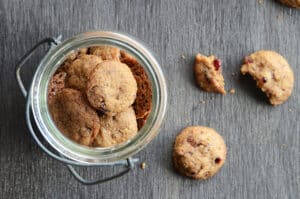 Cranberry Flax Cookies