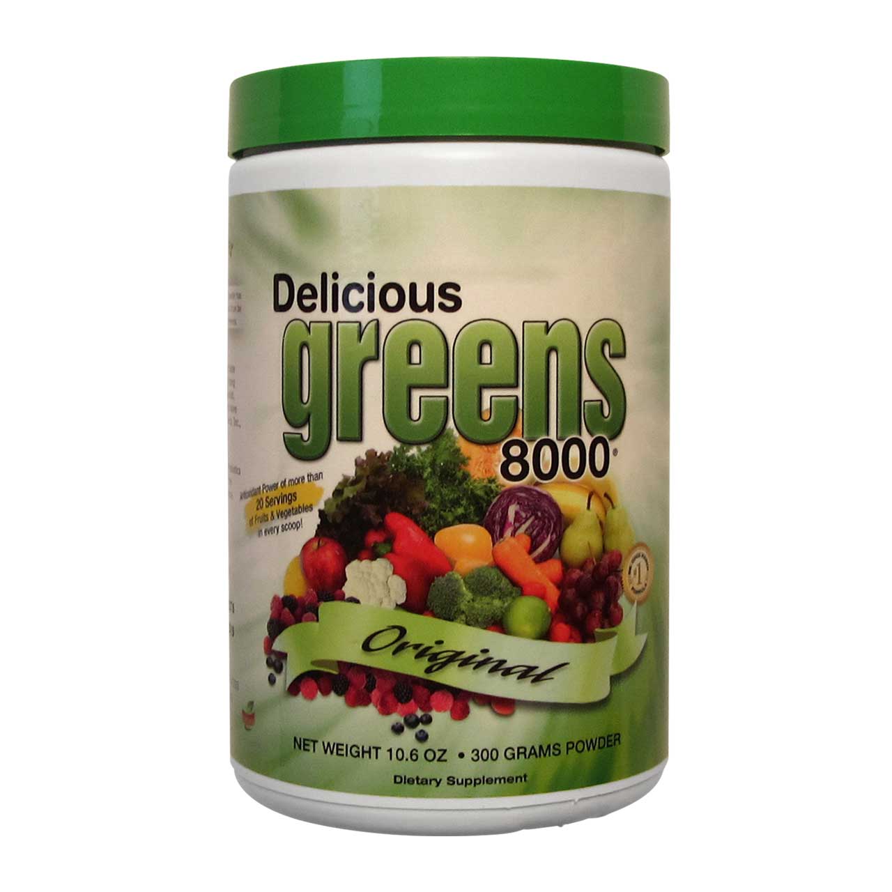 Delicious Greens Dietary Supplement from Goldenflax.com